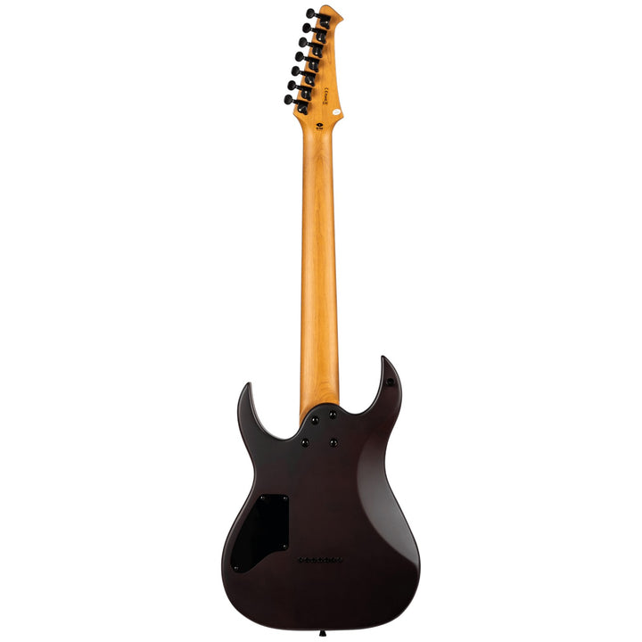 Electric Guitar Spira S-407 Mwr Wine Red Satin 7 String Free Setup