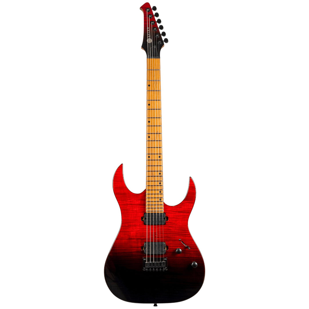 Electric Guitar Spira S-450 Trd Trans Red Gloss Free Setup