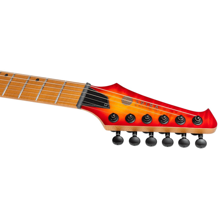 Electric Guitar Spira S-500 Qfb Trans Fireburst Gloss Free Setup