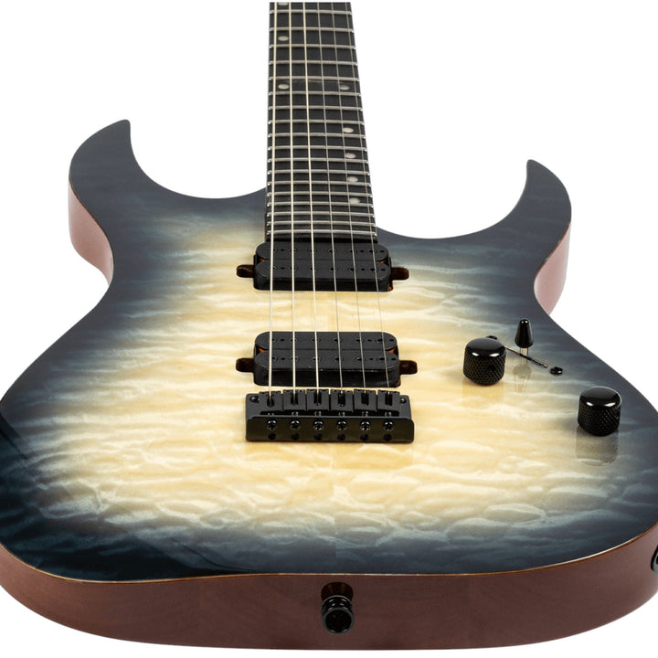 Electric Guitar Spira S-500 Qgy Trans Grey Gloss Free Setup