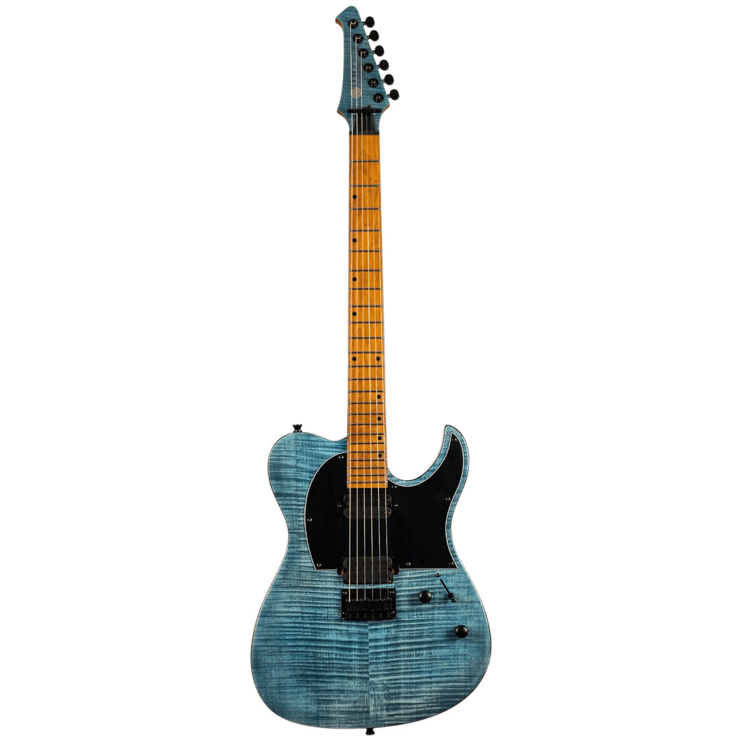 Electric Guitar Spira T-450 Tdb Trans Blue Gloss Free Setup
