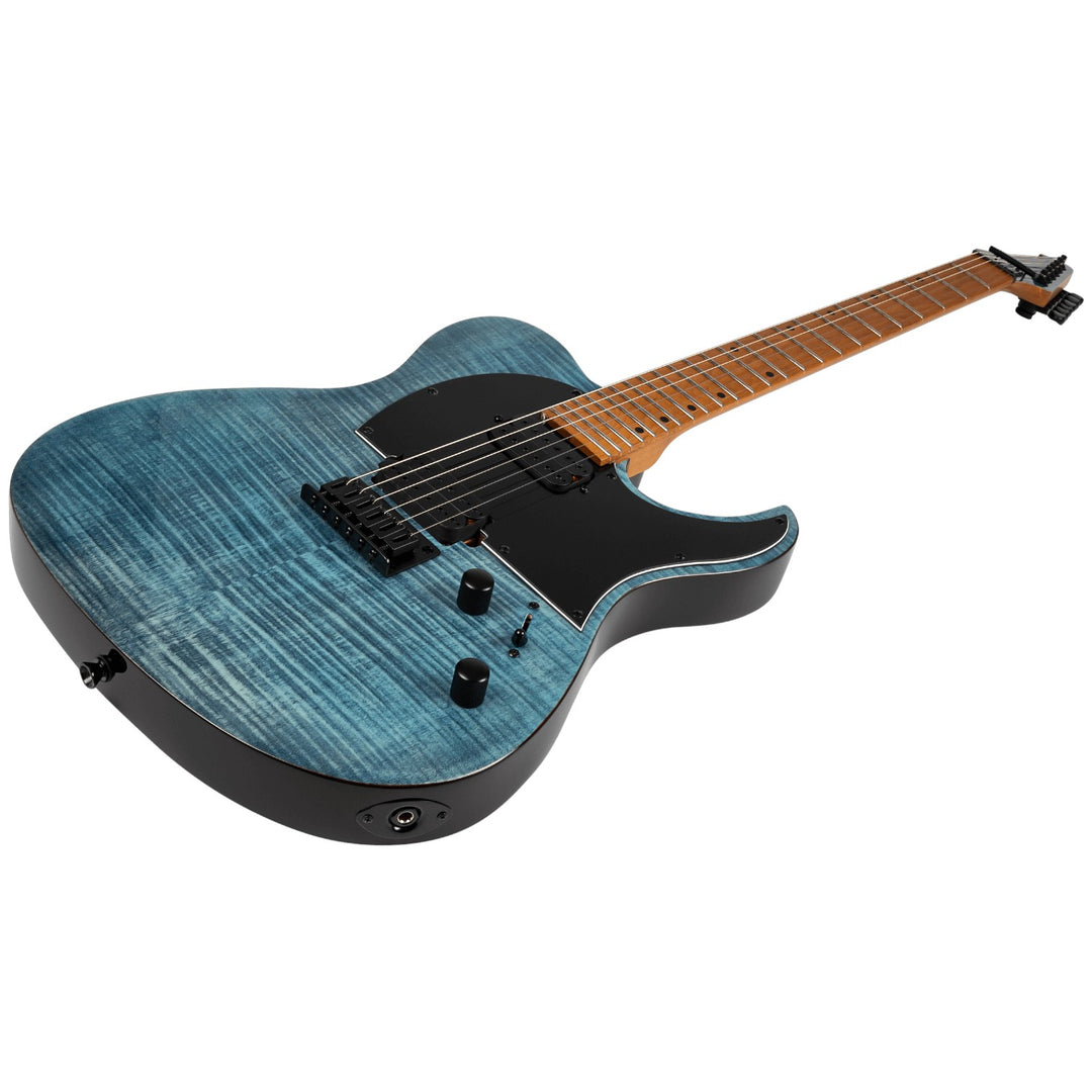 Electric Guitar Spira T-450 Tdb Trans Blue Gloss Free Setup