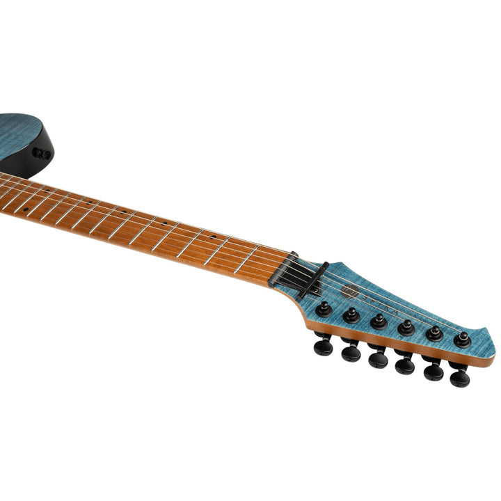 Electric Guitar Spira T-450 Tdb Trans Blue Gloss Free Setup