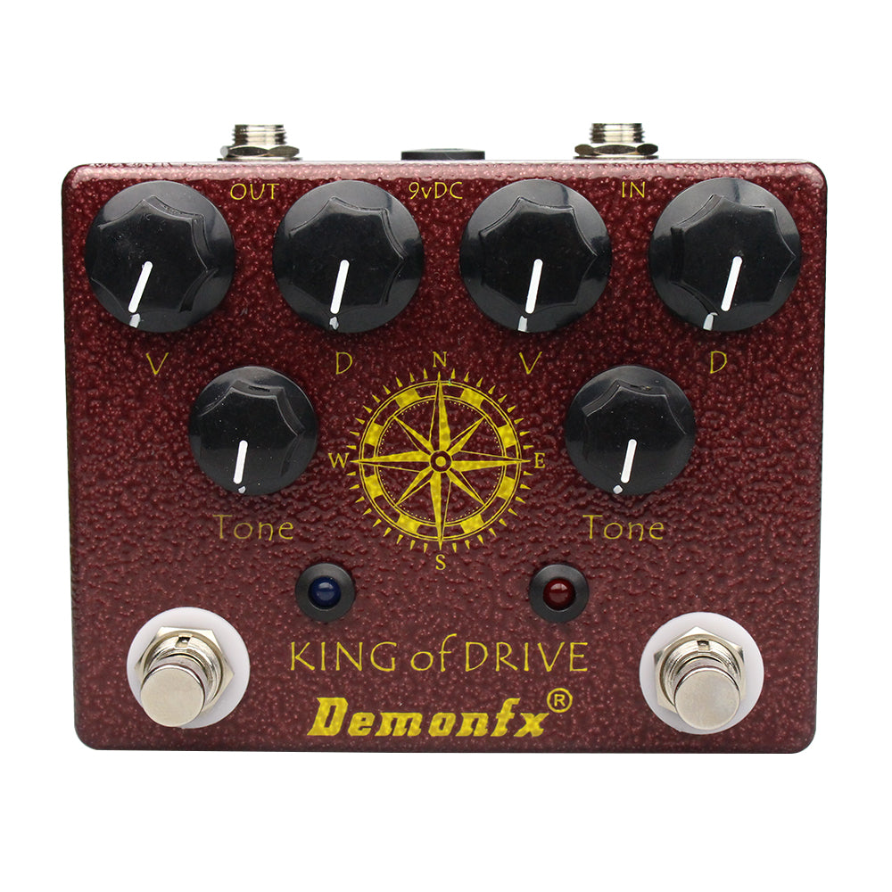 DemonFx King Of Drive Overdrive King Of Tone Pedal Clone
