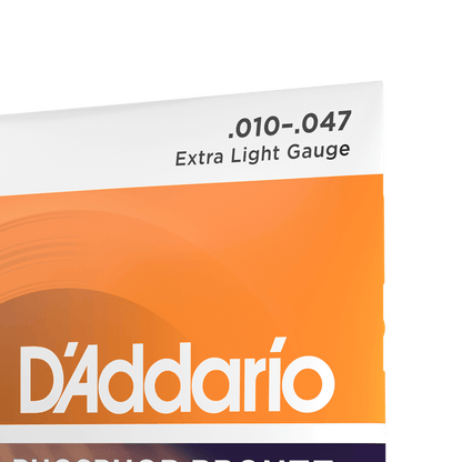D’Addario EJ15 Phosphor Bronze Extra Light Acoustic Guitar Strings 10-47