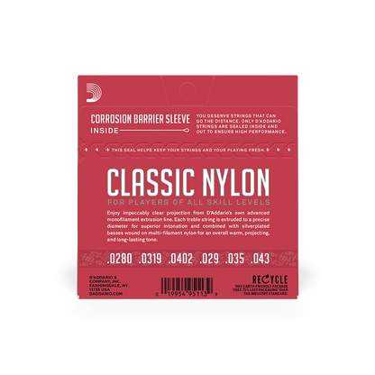D’Addario EJ27N Nylon Student Classical Strings NORMAL TENSION