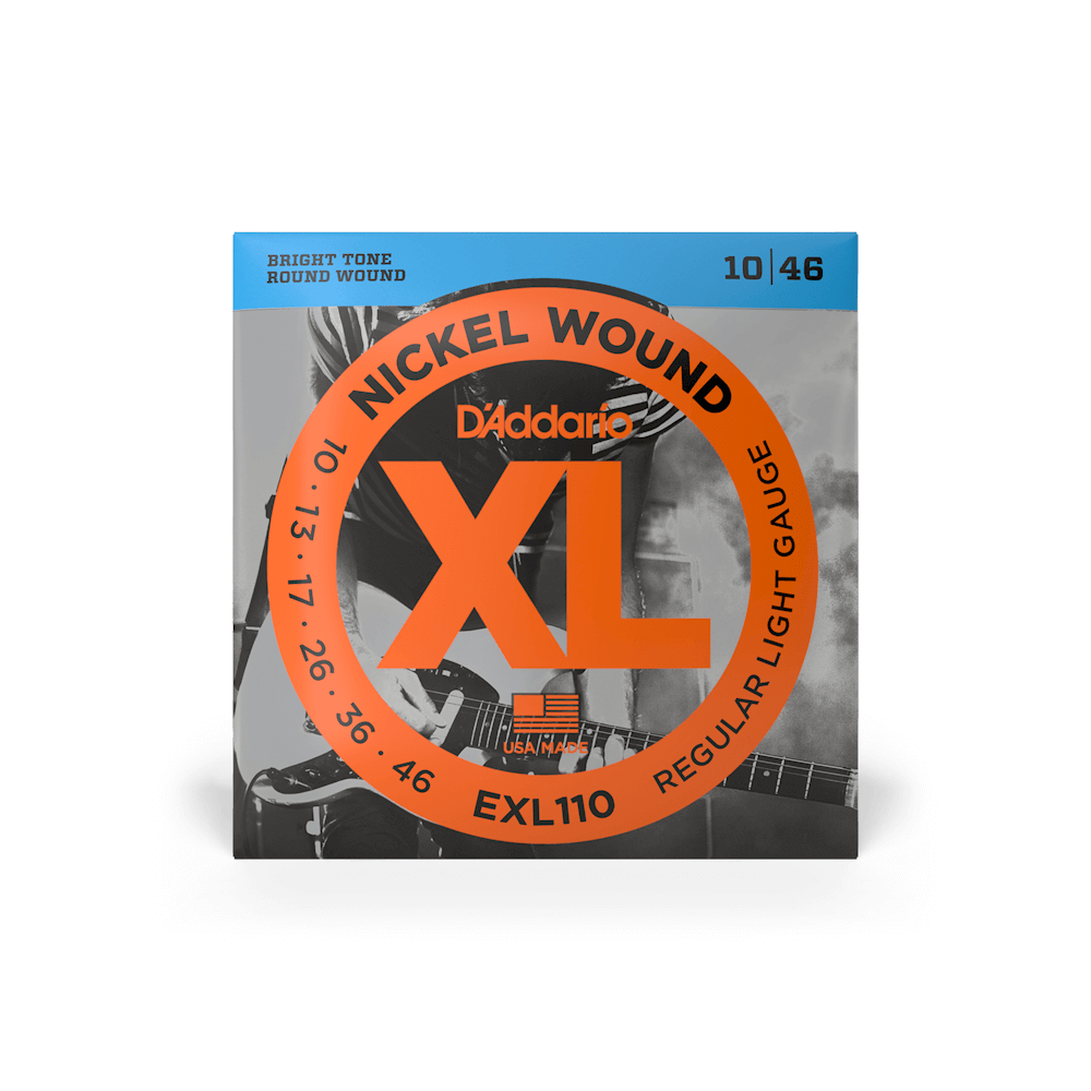 D'Addario EXL110 Regular Light Electric Guitar Strings 10-46