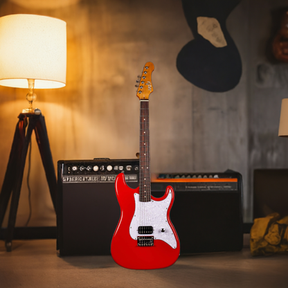 Electric Guitar Jet Guitars JS400 HT RD Free Setup