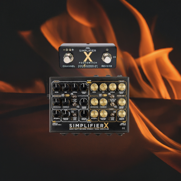 DSM &amp; Humboldt Electronics Simplifier X Zero Watt Stereo Guitar Preamp CabSim