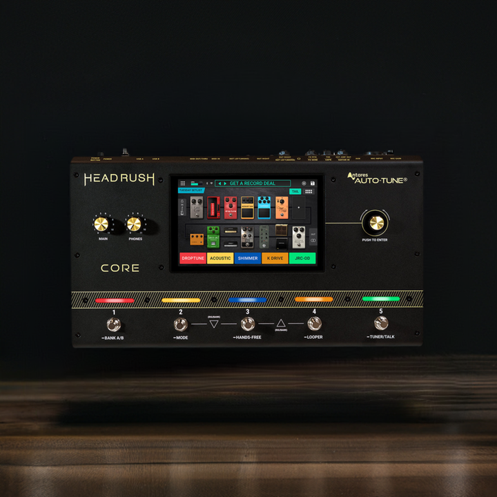 Headrush CORE Amp Modeling Guitar Effect Processor Touch Display