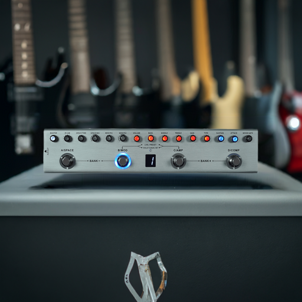M-Vave Tank-B Bass Multi Effects Processor Rechargeable M-Vave Tank-B Bass Multi Effects Processor Rechargeable