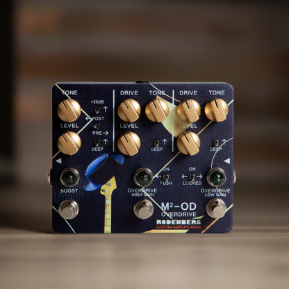 Rodenberg M2-OD Overdrive for Bass Sound Design by Marcus Miller and Uli Rodenberg