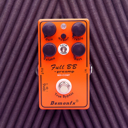 DemonFx Full BB Overdrive Xotic BB Pedal Clone