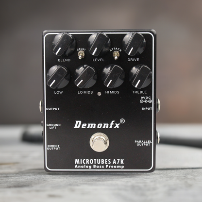 DemonFx A7K Overdrive Darkglass B7K Bass Pedal Clone