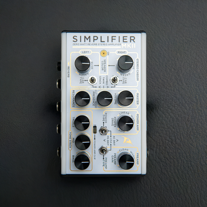 DSM &amp; Humboldt Simplifier MKII Zero Watt Stereo Guitar Amp Cabinet Simulator
