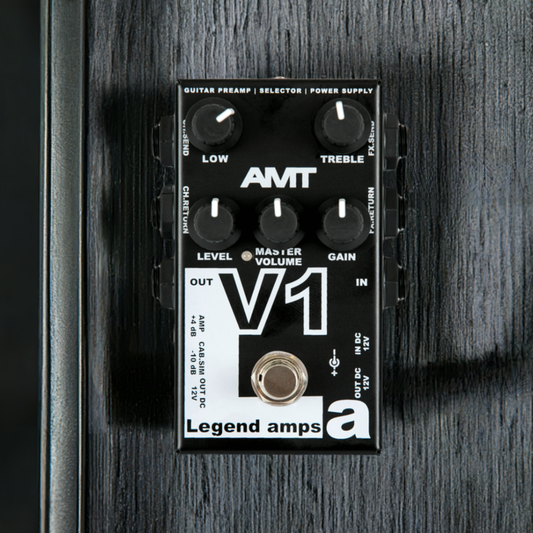 AMT Electronics V1 Preamp Cab Sim Pedal VOX