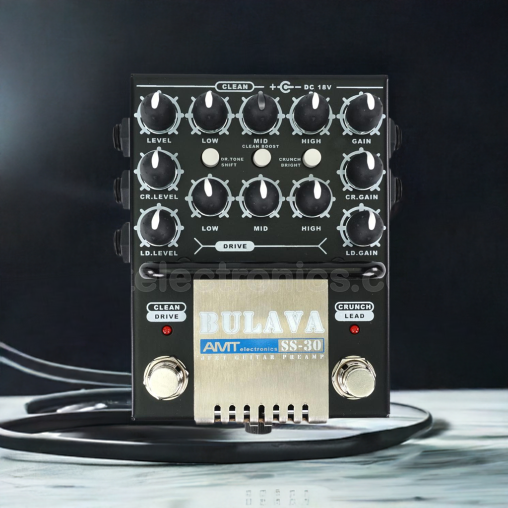 AMT Electronics SS30 Bulava Studio Series 3 channel Guitar Preamp