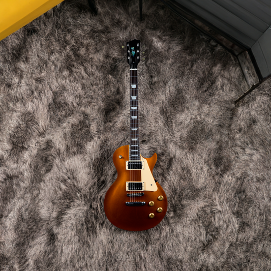 Electric Guitar Jet Guitars JL500 GD Goldtop Free Setup B-STOCK