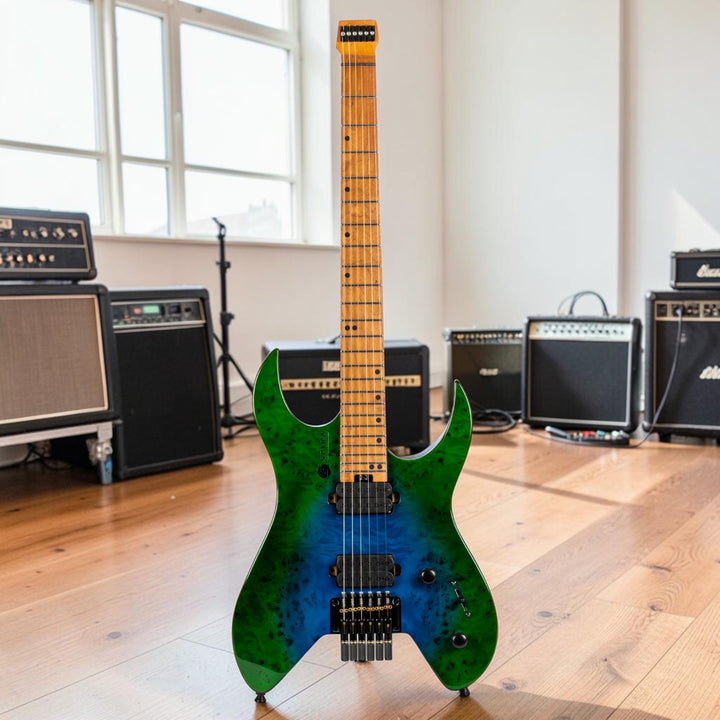 Electric Guitar Spira S-500 Headless Gbr Free Setup