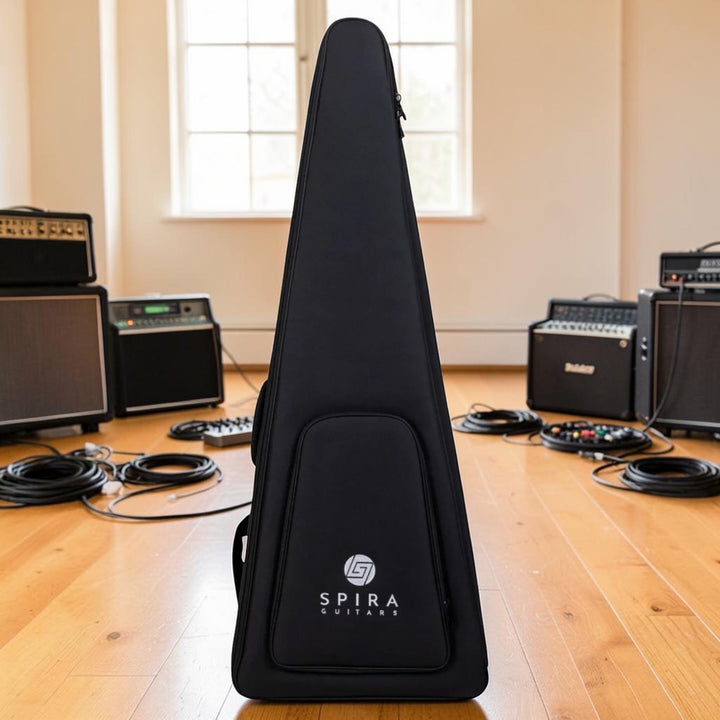Spira Vg-30 V-Series Electric Guitar Gig Bag Black