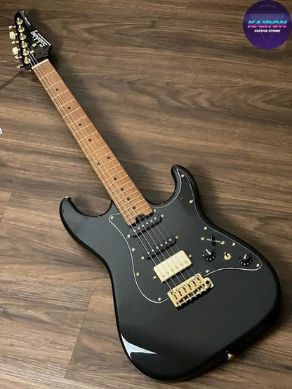 Electric Guitar Soloking MS-1 Classic MKII In Black Beauty Nafiri Special Run Jescar