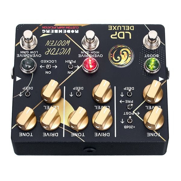 RODENBERG LDP DELUXE for Bass Victor Wooten Signature High Gain OD Low Gain OD Boost