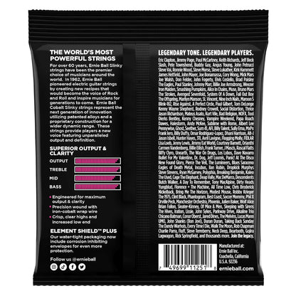 Ernie Ball P02723 Super Slinky Cobalt Electric Guitar Strings 9-42 Gauge