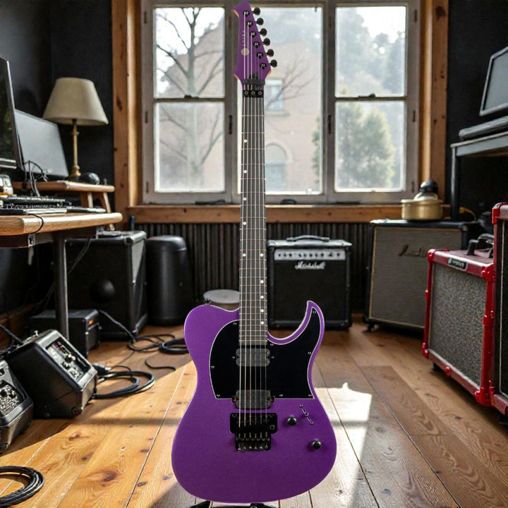 Electric Guitar Spira T-420 PP Metallic Purple Free Setup