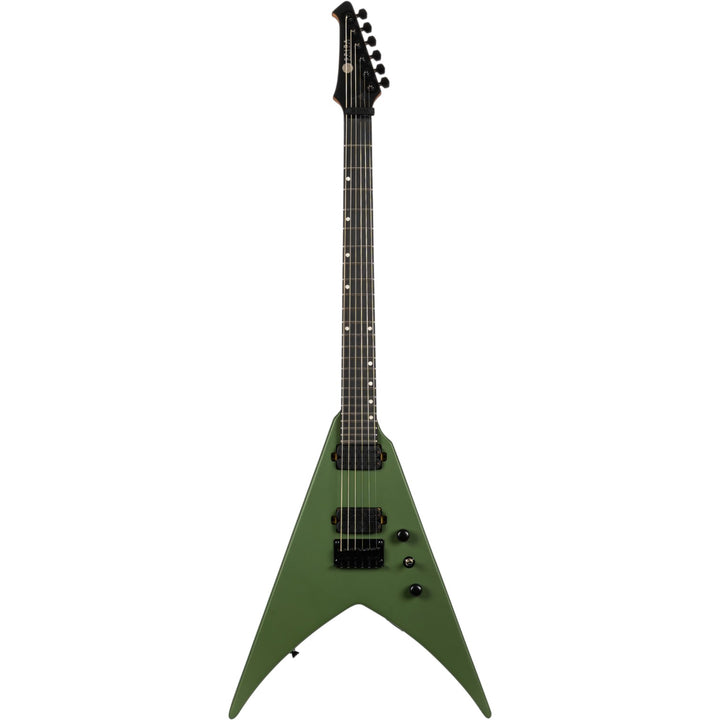 Electric Guitar Spira V-400 MGR Green Satin Free Setup
