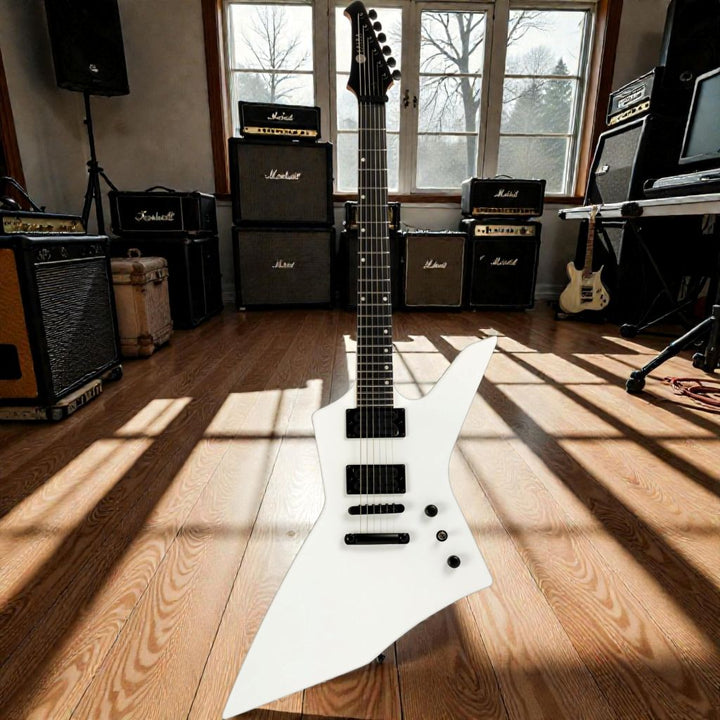 Electric Guitar Spira X-400 MWH White Satin Free Setup