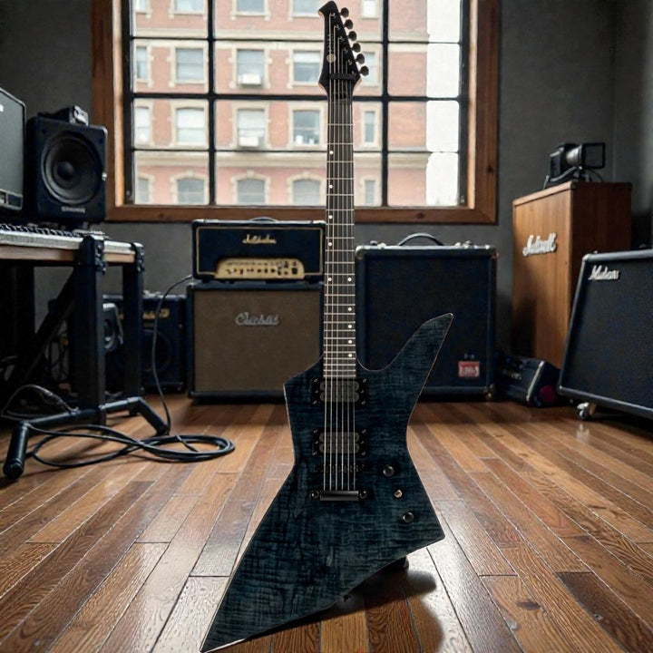 Electric Guitar Spira X-500 TBK E Trans Black Free Setup