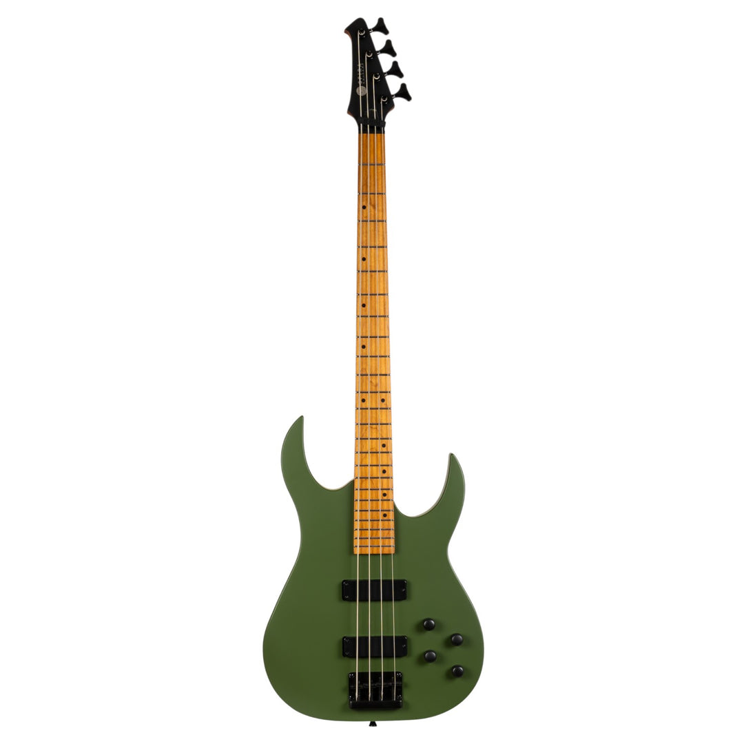 Electric Bass Guitar Spira B-400 Mgr Green Satin Free Setup