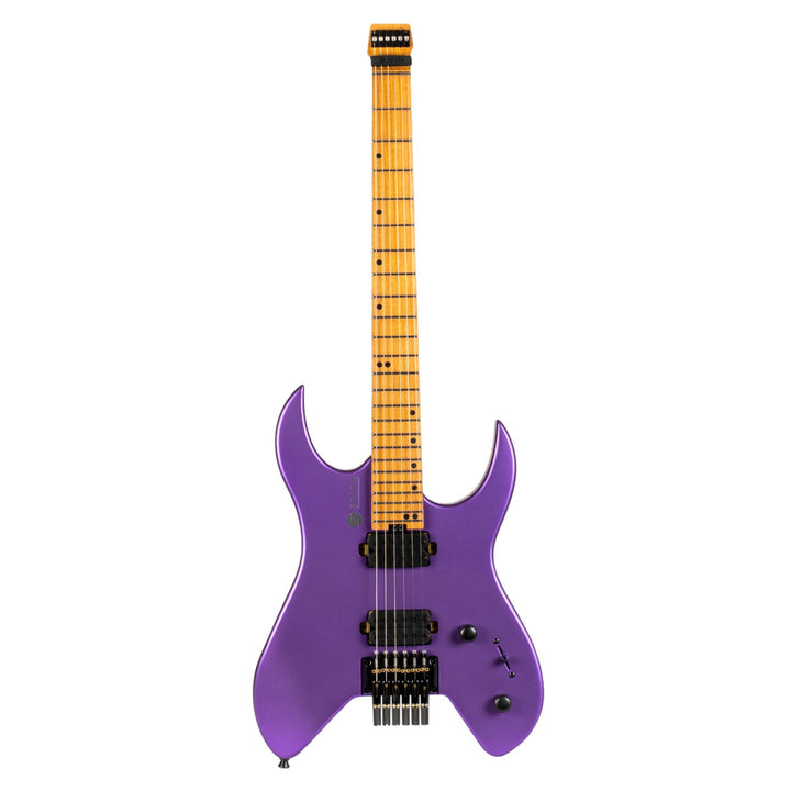 Electric Guitar Spira S-400 Headless Mpp Purple Satin Free Setup