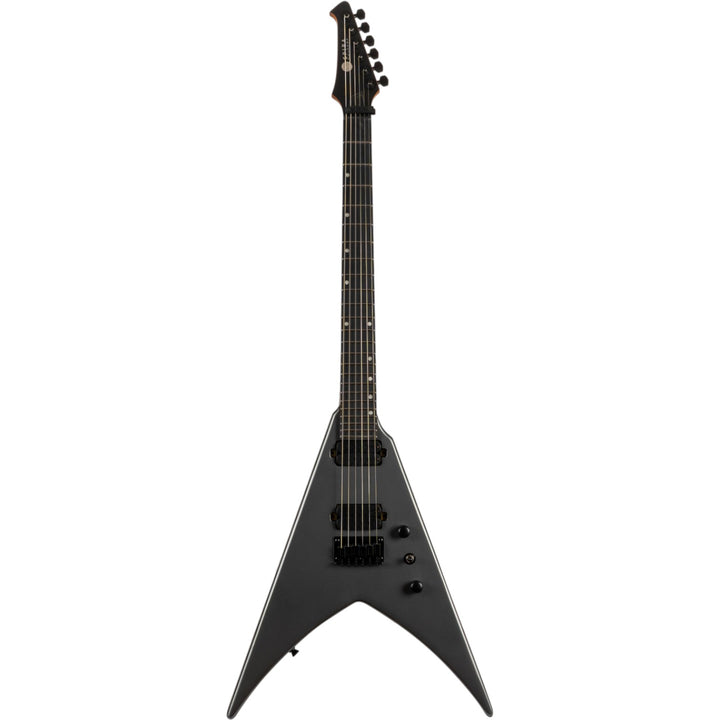 Electric Guitar Spira V-400 MSL Silver Satin Free Setup