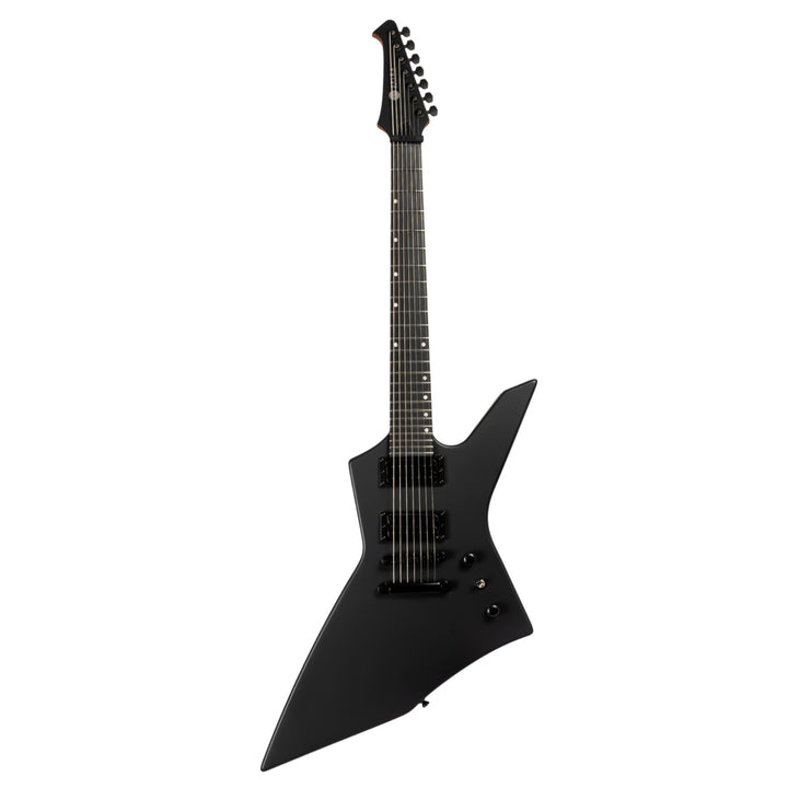 Electric Guitar Spira X-407 Mbk Black Satin 7 STRING Free Setup