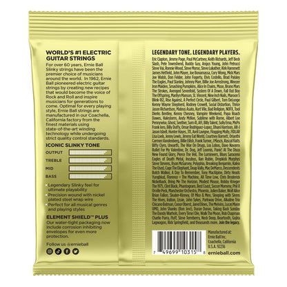 Ernie Ball P02214 Mammoth Slinky Nickel Wound Electric Guitar Strings with wound G 12-62 Gauge