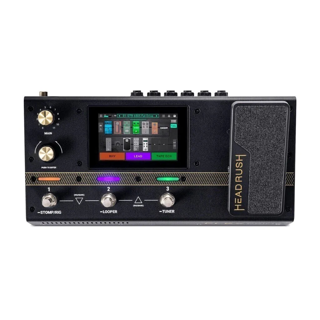 Headrush Flex Prime Amp Modeling Guitar Effect Processor Touch Display