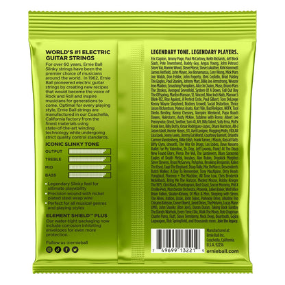 Ernie Ball P02221 Regular Slinky Nickel Wound Electric Guitar Strings 10-46 Gauge