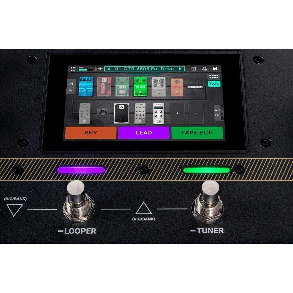 Headrush Flex Prime Amp Modeling Guitar Effect Processor Touch Display