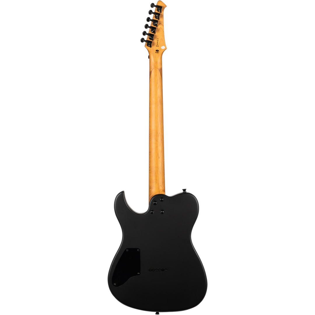 Electric Guitar Spira T-400 Baritone Mbk Black Satin Free Setup