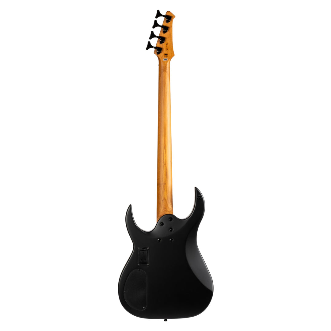 Electric Bass Guitar Spira B-400 Mbk Black Satin Free Setup
