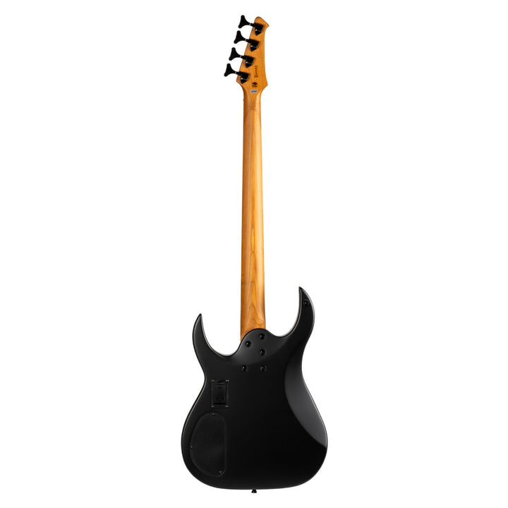 Electric Bass Guitar Spira B-400 Mbk Black Satin Free Setup