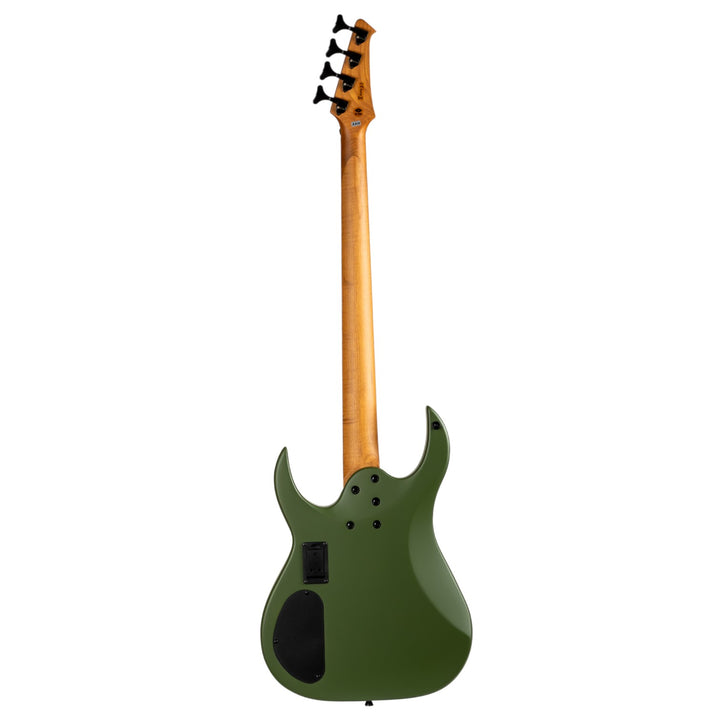 Electric Bass Guitar Spira B-400 Mgr Green Satin Free Setup