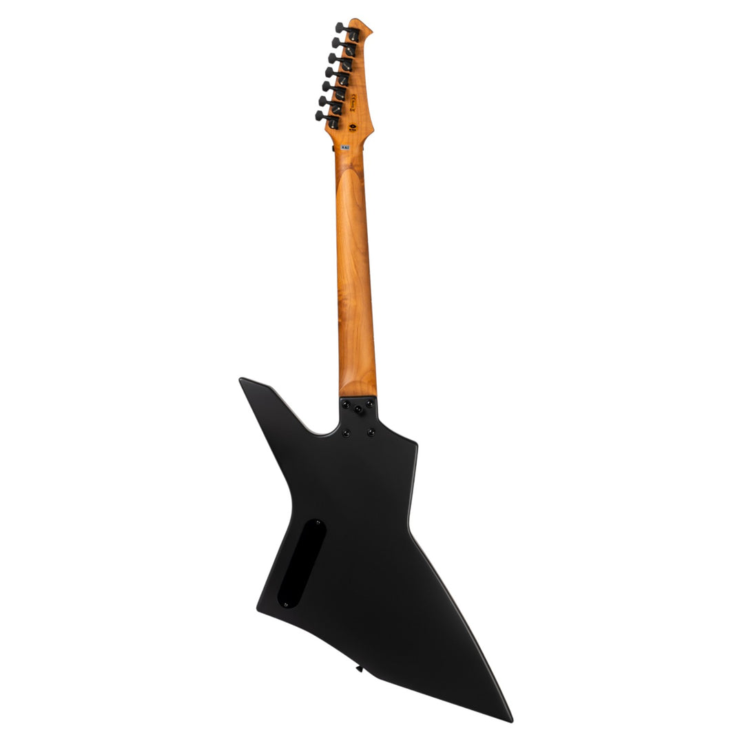 Electric Guitar Spira X-407 Mbk Black Satin 7 STRING Free Setup