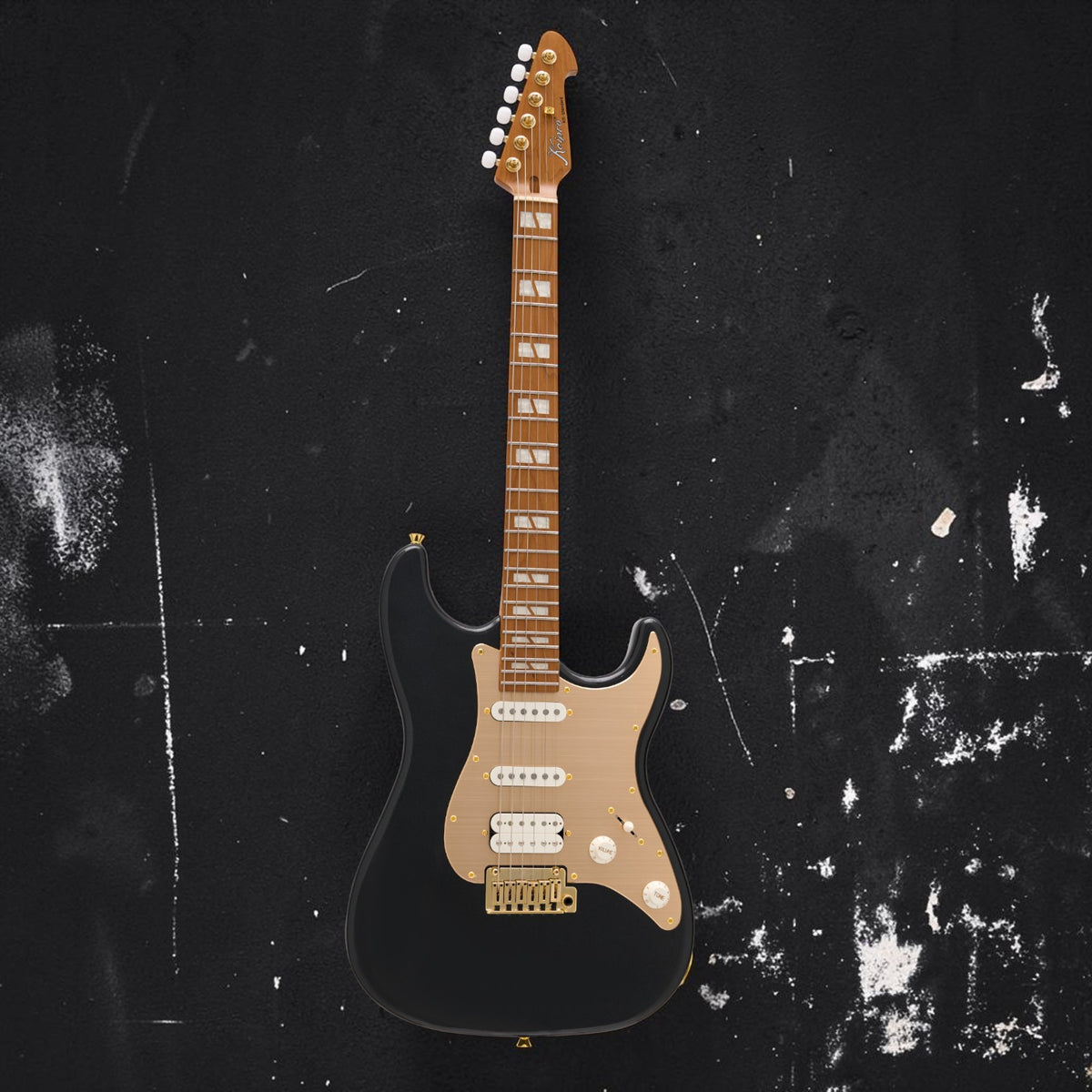 Electric Guitar Keipro KS-Standard G M-MBK Include Gig Bag