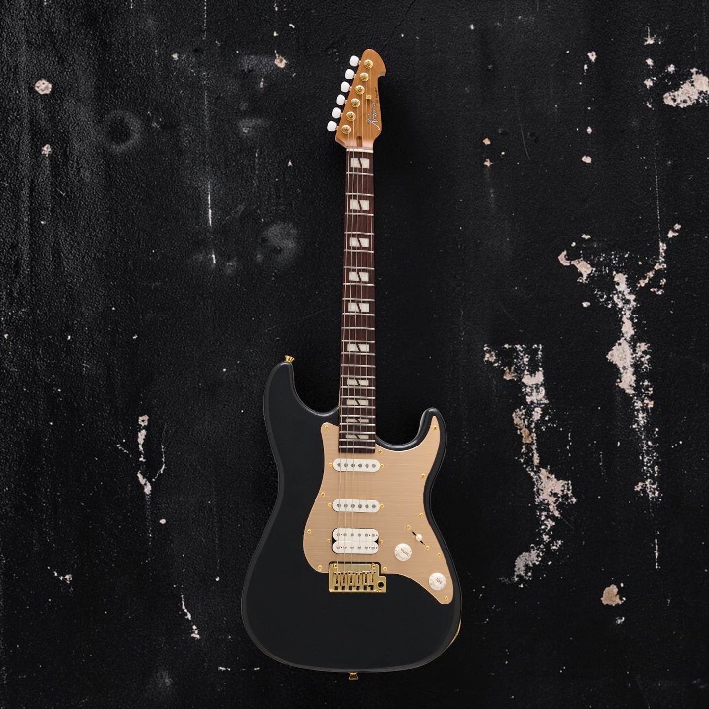 Electric Guitar Keipro KS-Standard G R-MBK Include Gig Bag