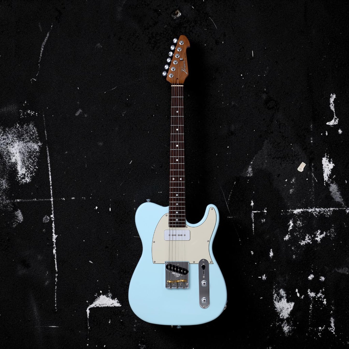 Electric Guitar Keipro KT-Standard P90 R-SBL Include Gig Bag