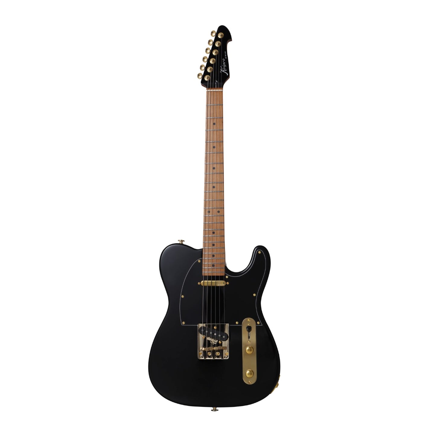 Electric Guitar Keipro Kt-Deluxe-G-M SS Bk Include Gig Bag