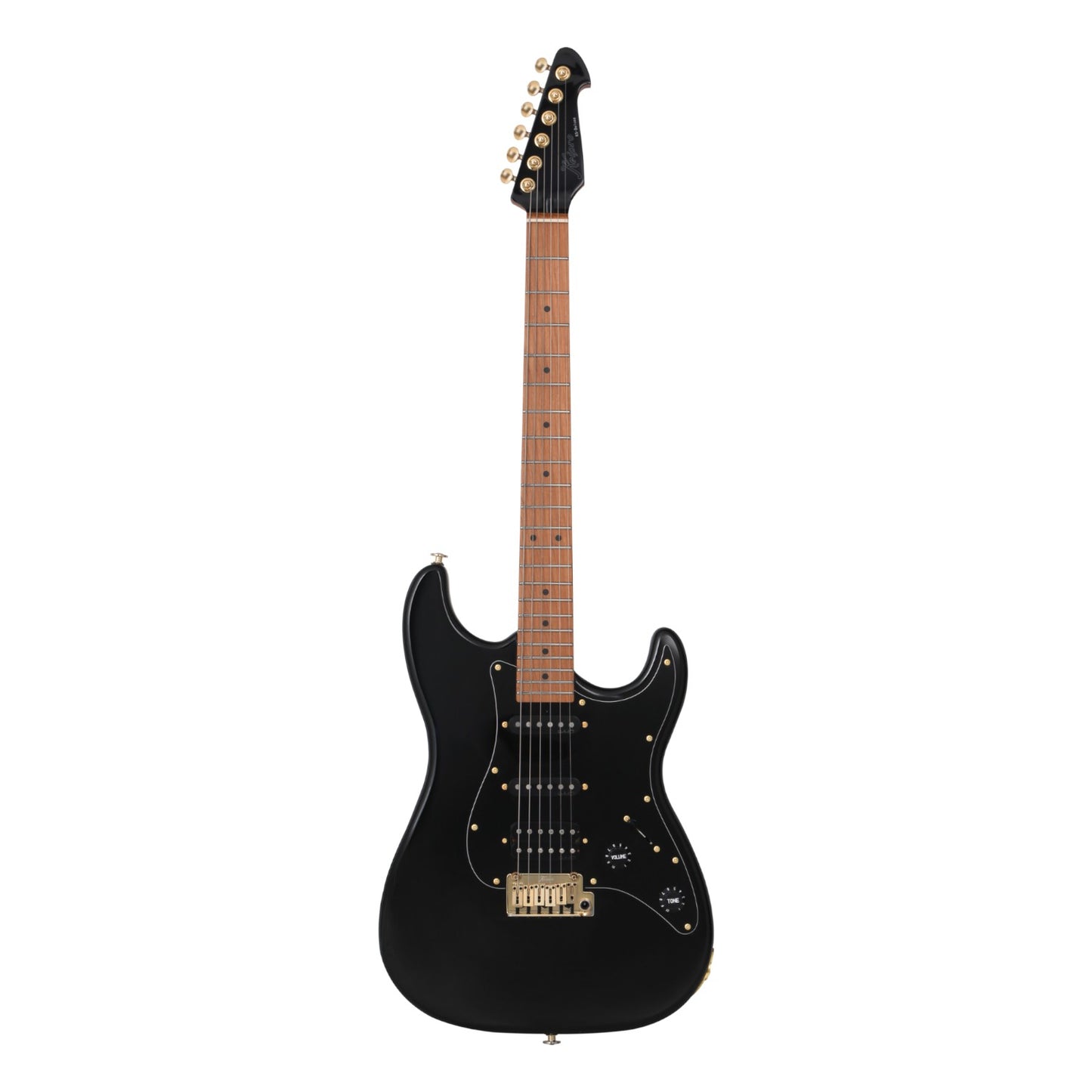 Electric Guitar Keipro Ks-Deluxe-G-M SSH Bk Include Gig Bag