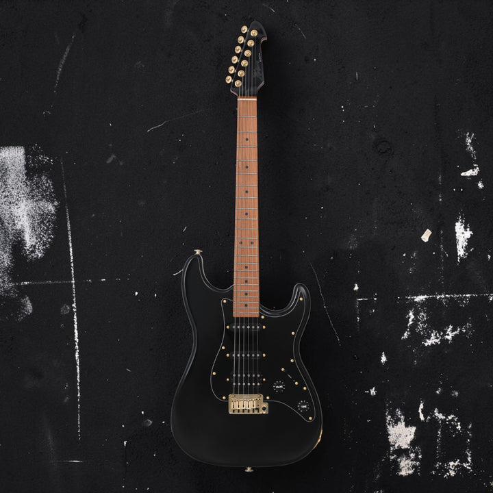 Electric Guitar Keipro Ks-Deluxe-G-M SSH Bk Include Gig Bag